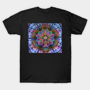 Tie Dye Graphic psychedelic art grateful dead head mothers day phish tour T-Shirt